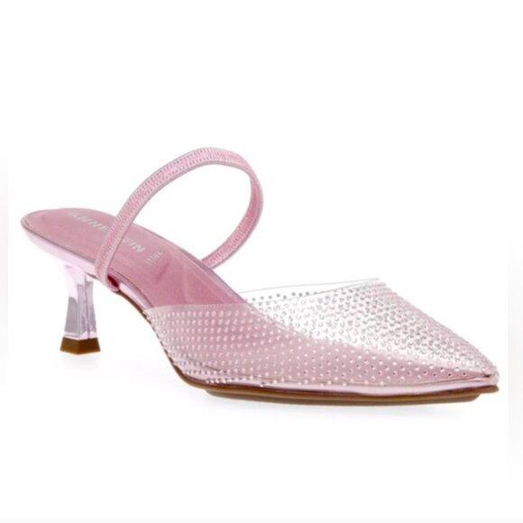 Anne Klein Pink Kitten Heels - Picture 1 of 12